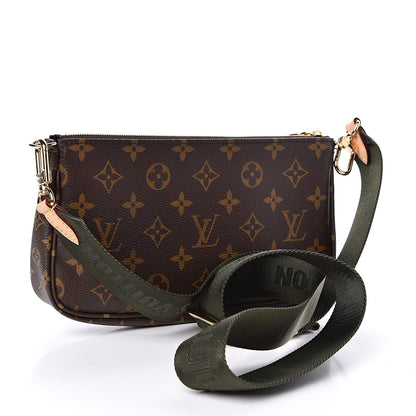 Louis Vuitton Monogram Multi Pochette Accessories Kaki 3 of 11