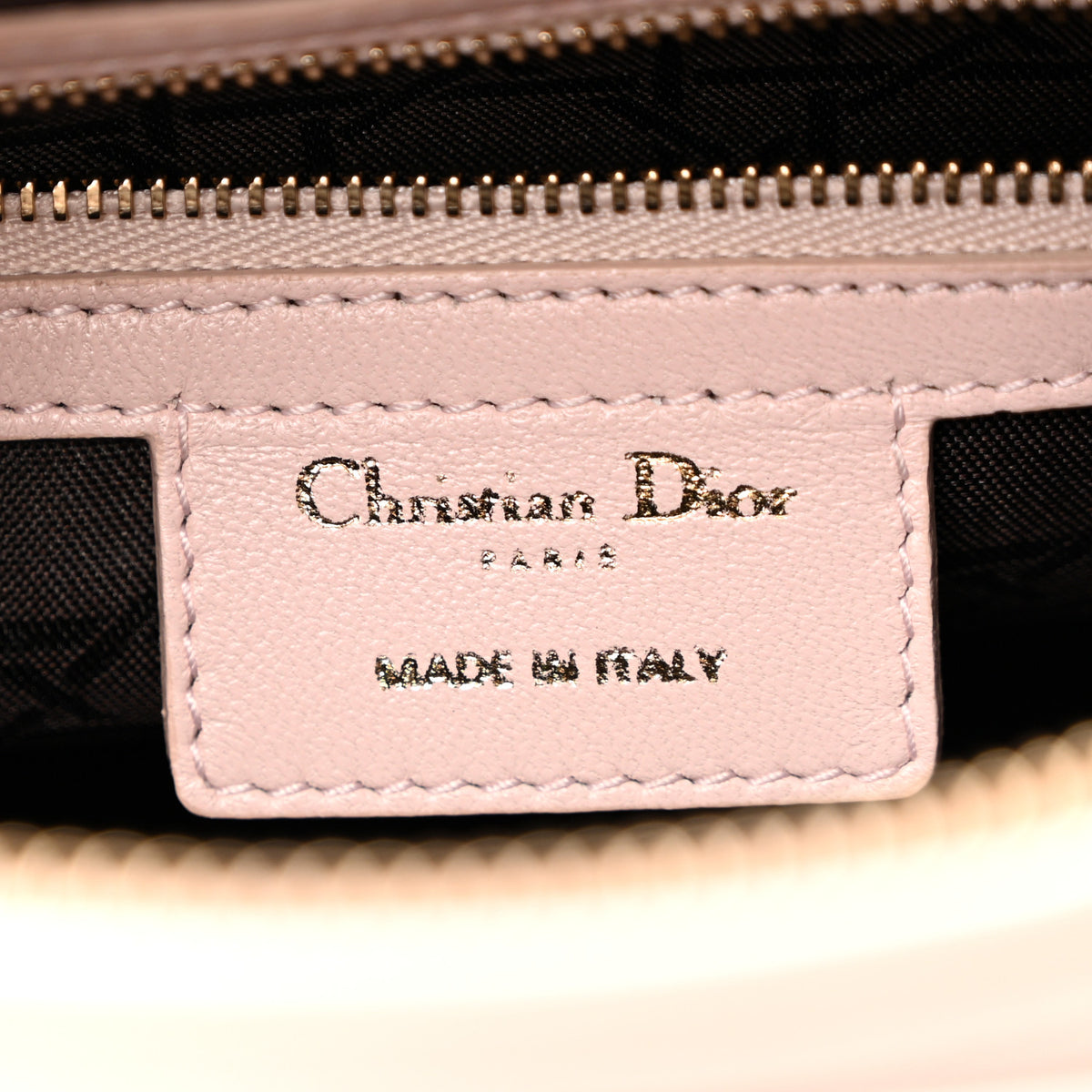 Christian Dior Lambskin Cannage Medium Lady Dior Light Pink 6 of 15