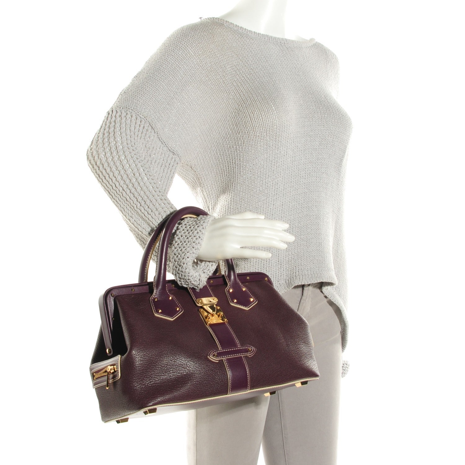 Louis Vuitton Suhali L'Ingenieux PM Prune 2 of 7