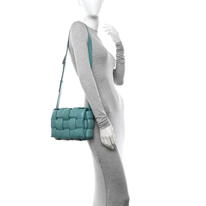 Bottega Veneta Nappa Maxi Intrecciato Padded Cassette Crossbody Bag Linoleum 2 of 13