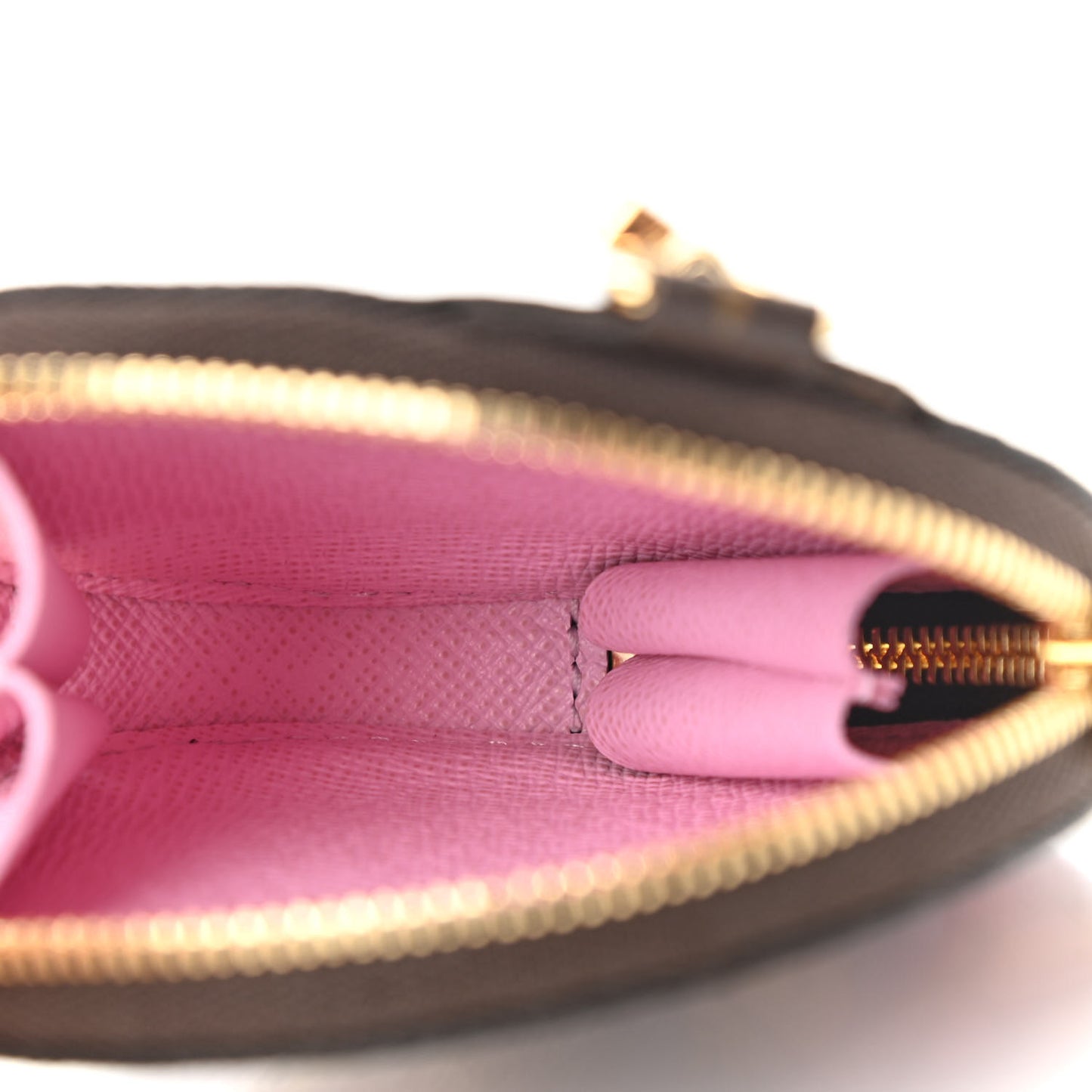 Monogram 2021 Christmas Animation Japanese Garden Round Coin Purse Wisteria Pink