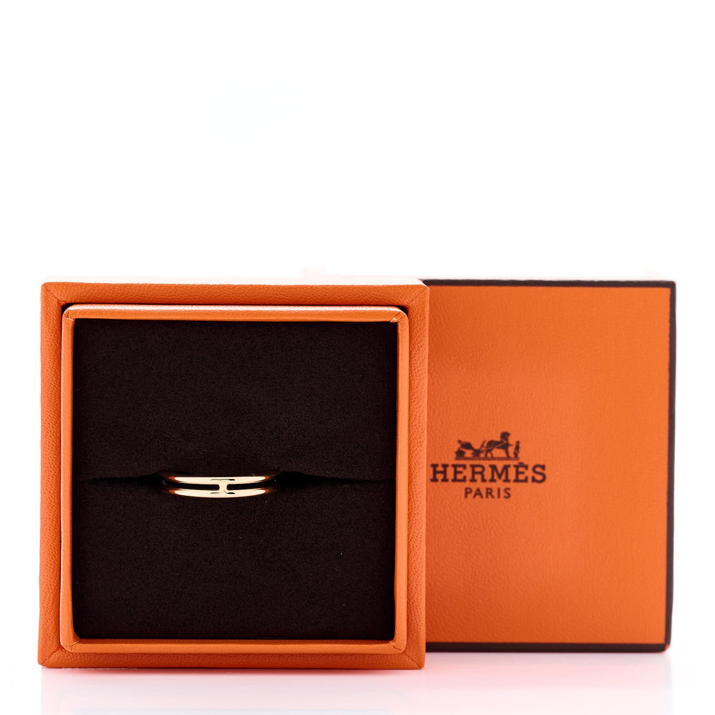 18K Yellow Gold Ariane Wedding Band Ring 59 8.75