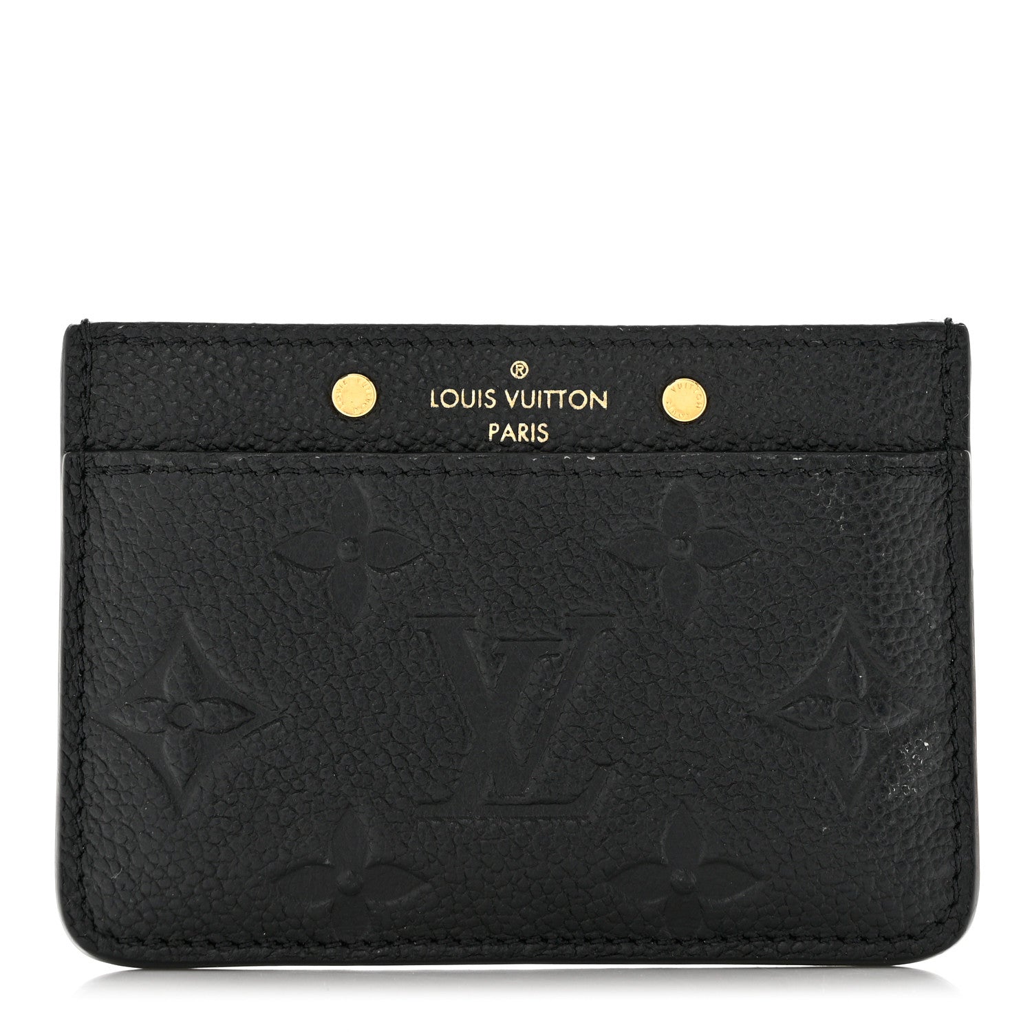 Louis Vuitton Empreinte Card Holder Black 1 of 7