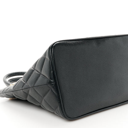 Chanel Caviar Quilted Medallion Tote Black 10 of 11