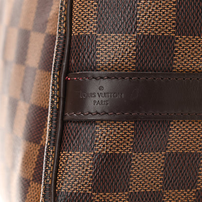 Louis Vuitton Damier Ebene Speedy Bandouliere 25 6 of 22