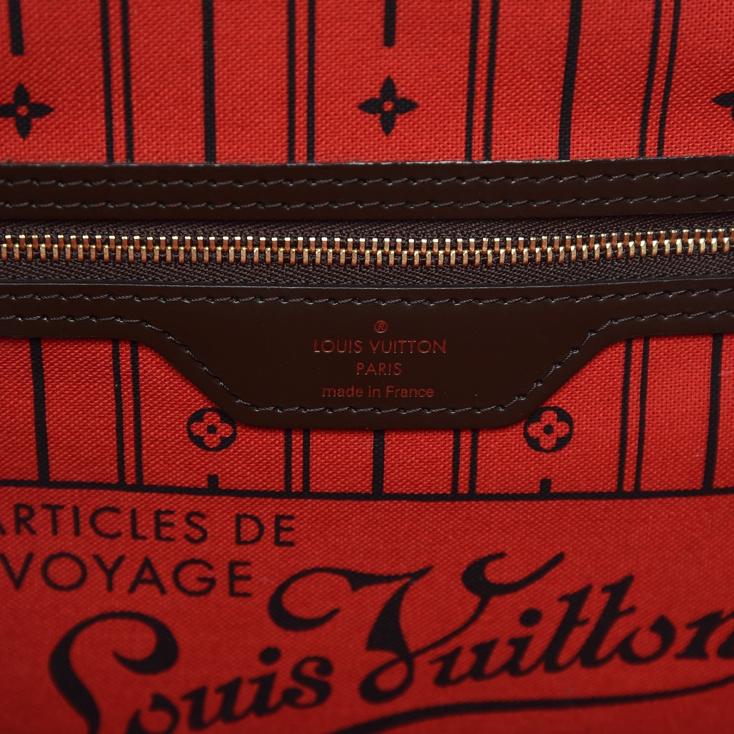 Louis Vuitton Damier Ebene Neverfull MM 6 of 7