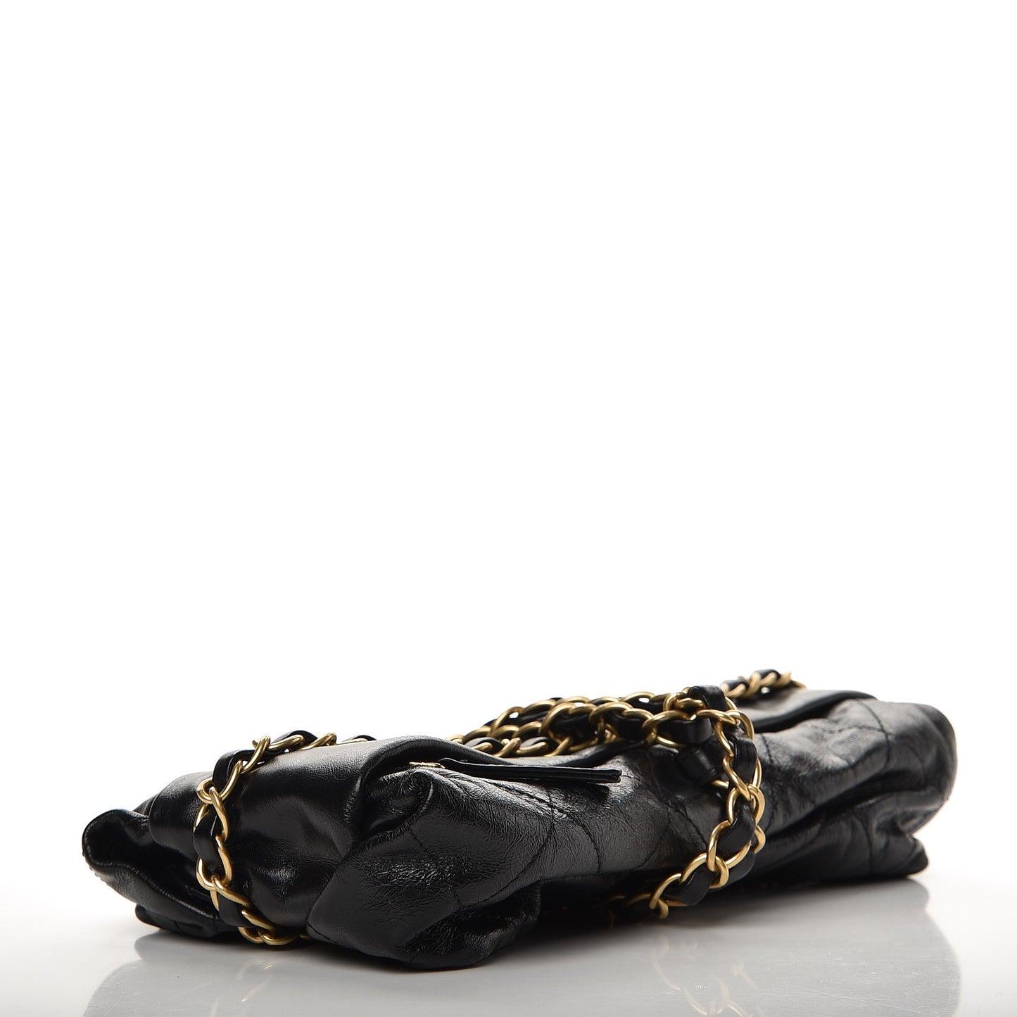 Calfskin Quilted Baluchon Black