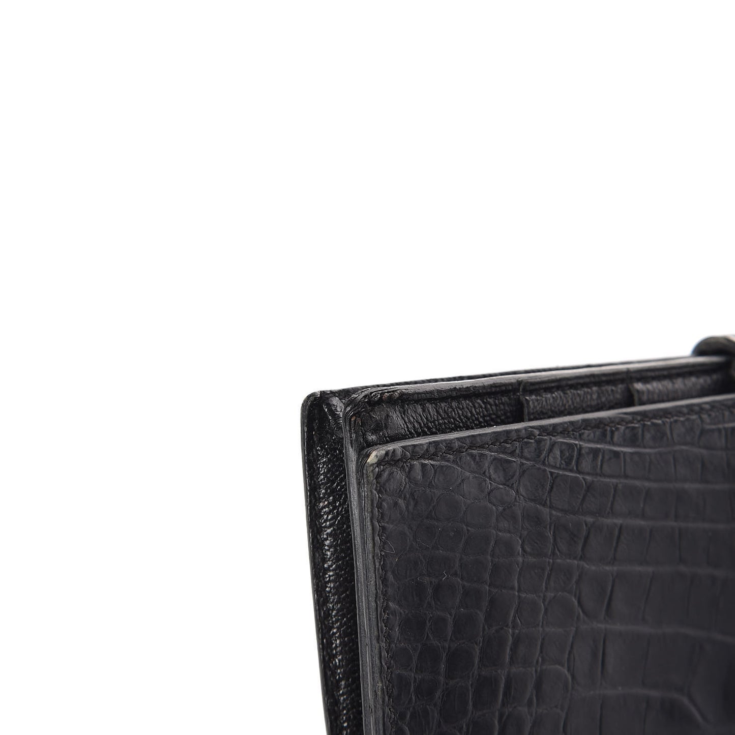 Matte Alligator Bearn Wallet Black