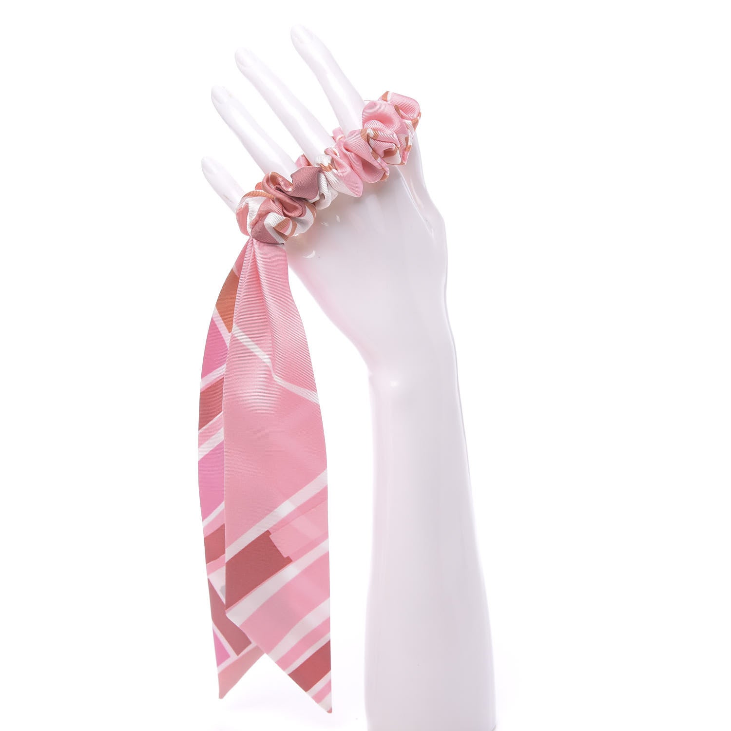 Hermes Silk Twilly Scrunchie 2 of 7