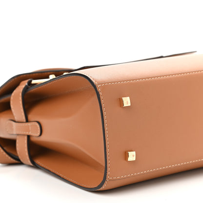 Delvaux Calfskin MM Tempete Satchel Camel 6 of 11