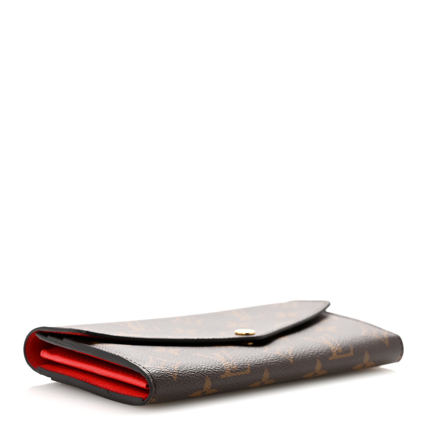 Louis Vuitton Monogram Sarah Wallet NM Coquelicot 4 of 7