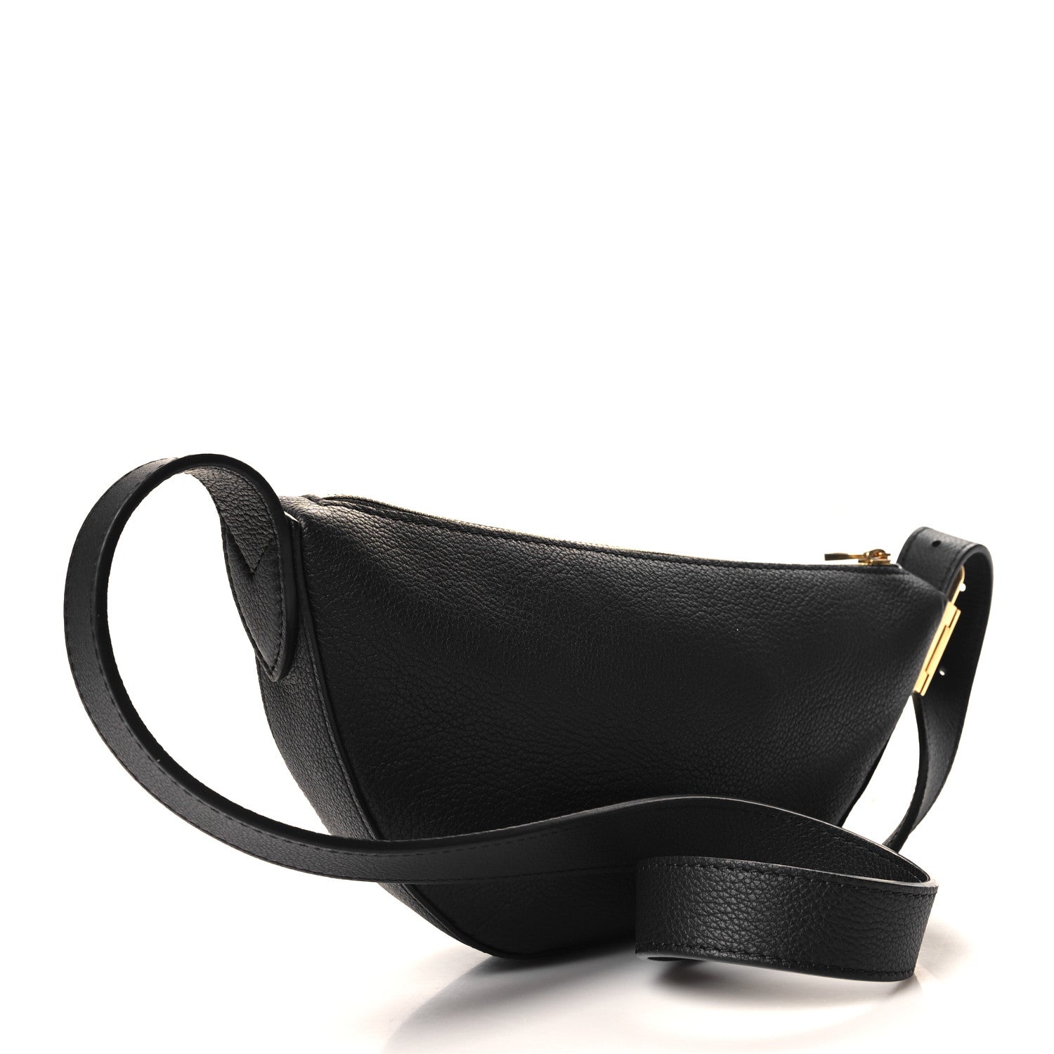 Louis Vuitton Smooth Calfskin Low Key Bumbag Black 3 of 9