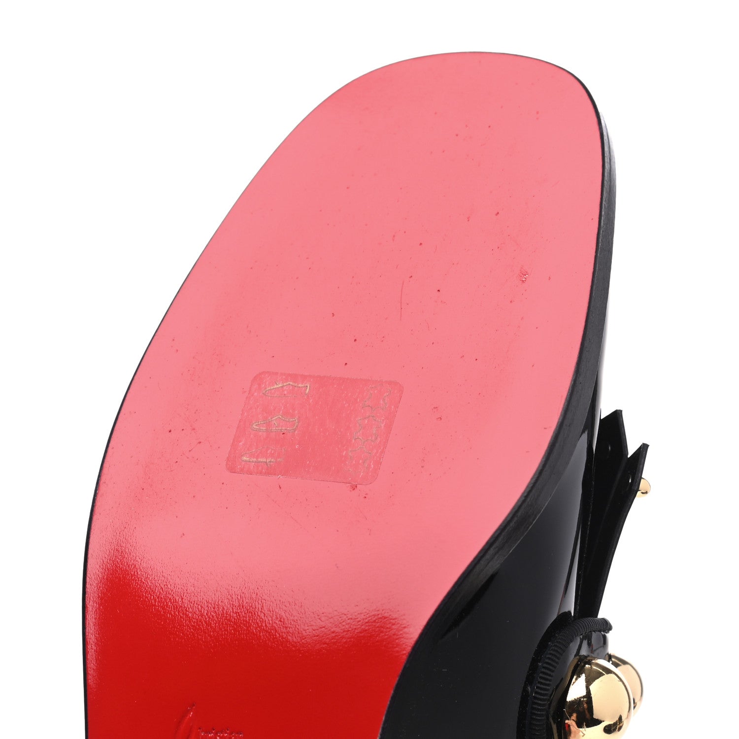 Christian Louboutin Patent Octavian Mula 37.5 Black 12 of 14
