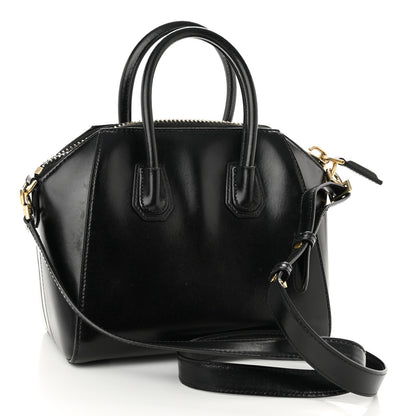 Givenchy Shiny Lord Calfskin Mini Antigona Black 3 of 17