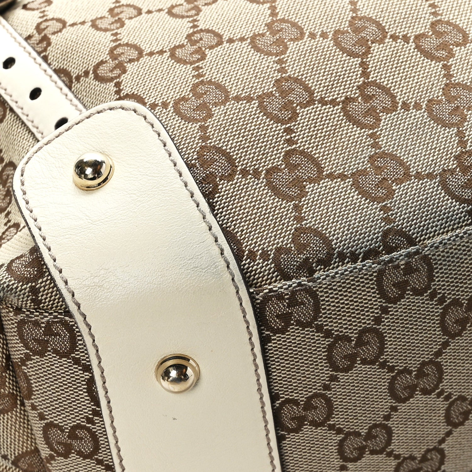 Gucci Monogram Medium Pelham Shoulder Bag Off White 8 of 11