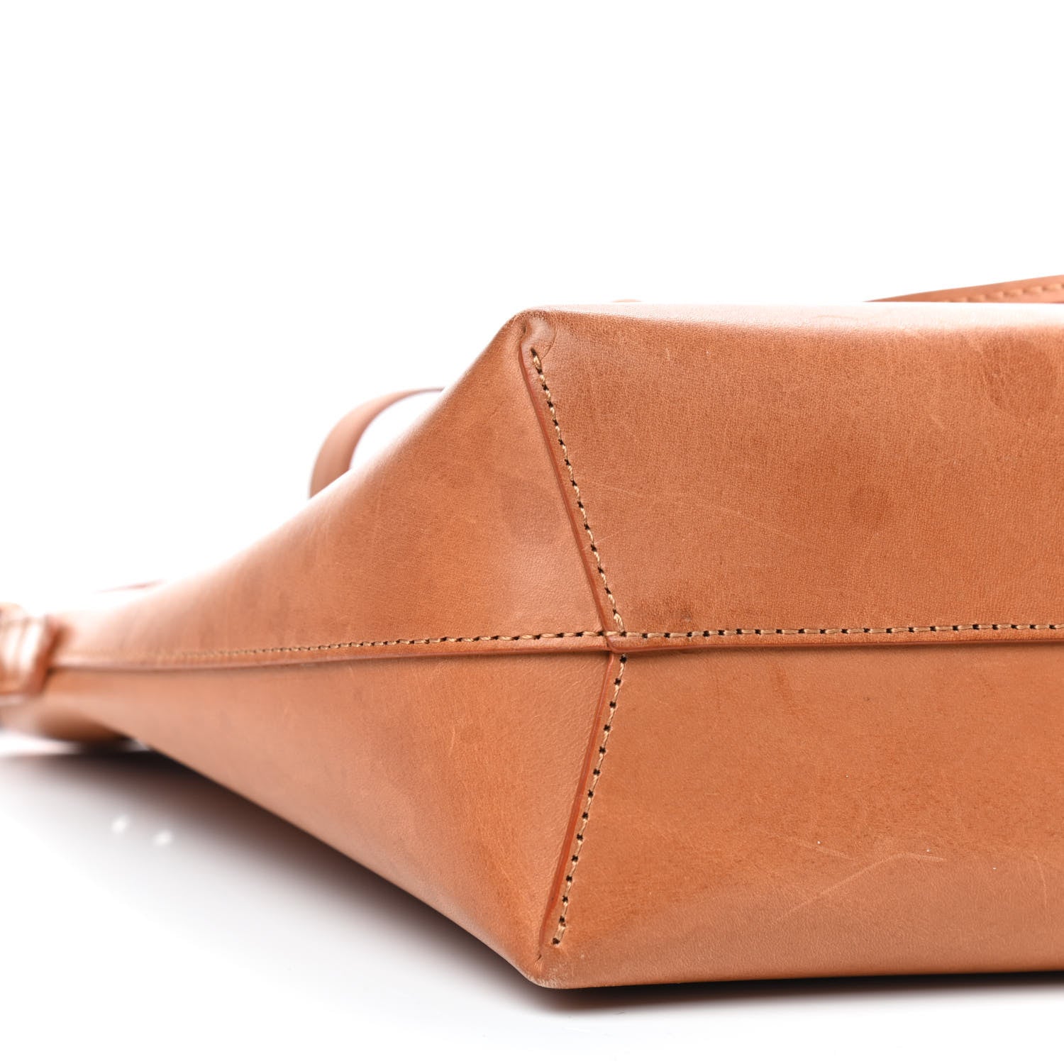 Mansur Gavriel Calfskin Mini Mini Bucket Bag Camello Rosa 6 of 10