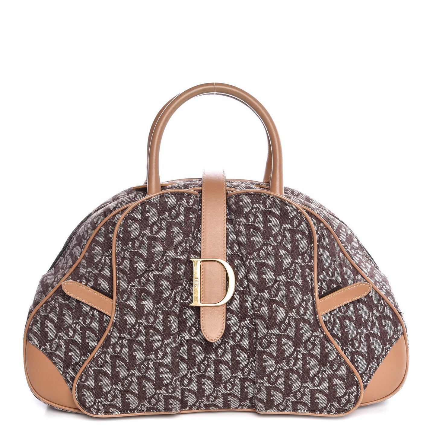 Monogram Saddle Bowler Brown