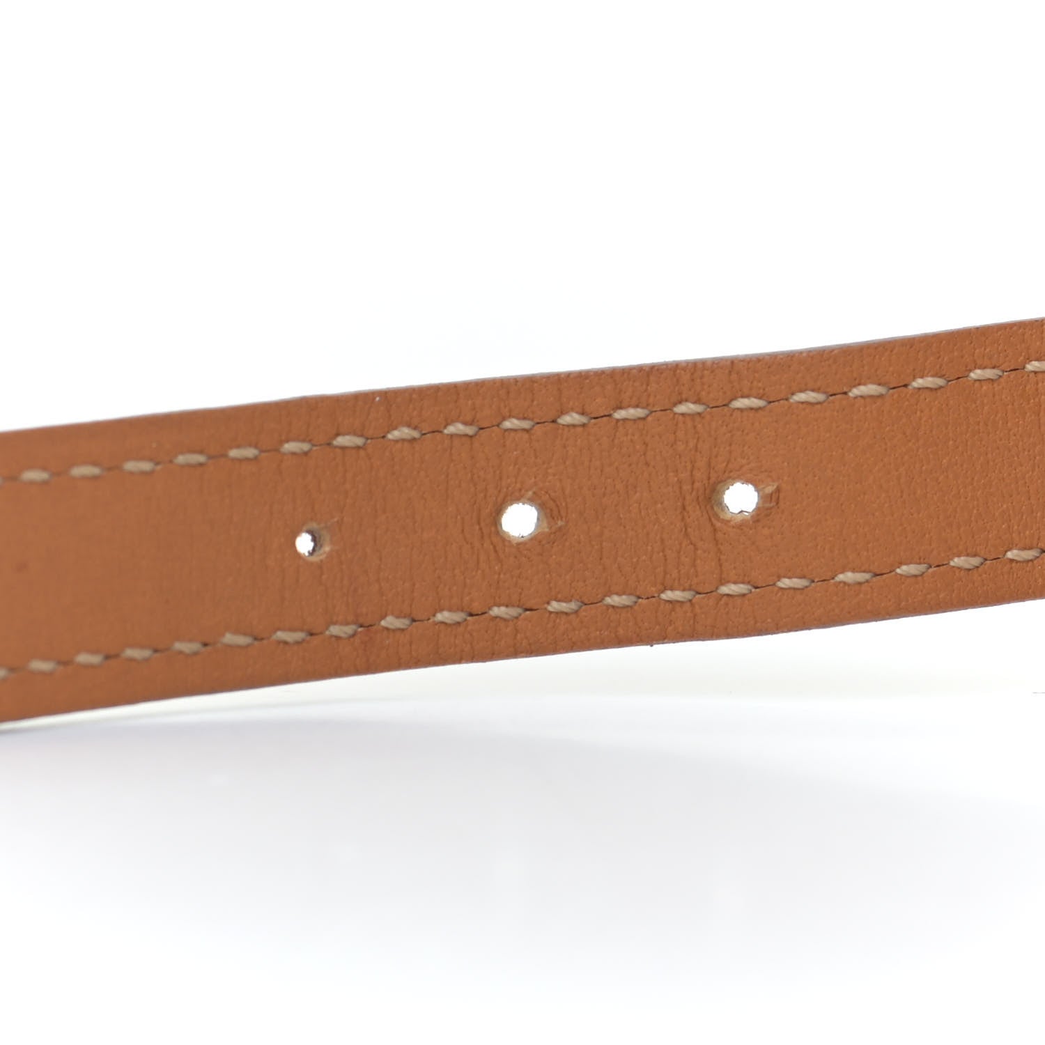 Hermes Barenia Fetiche Bracelet S Fauve 8 of 9