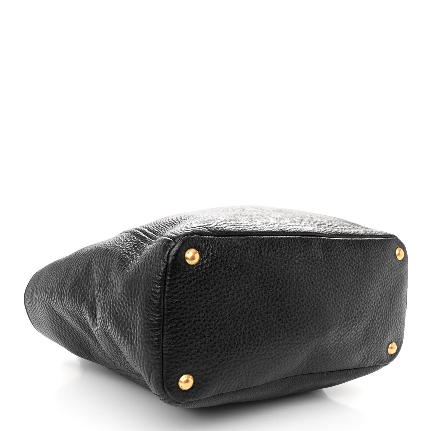 Vitello Daino Tote Black