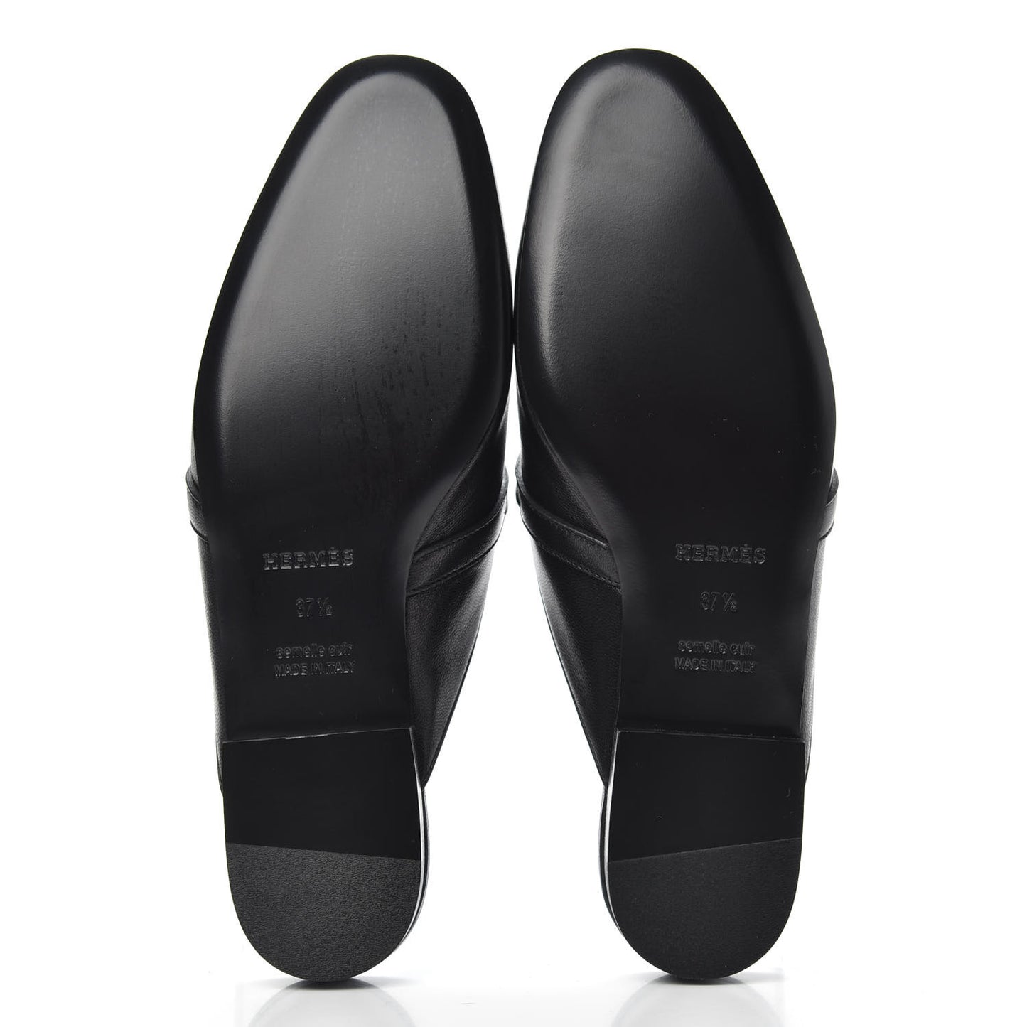 Goatskin Oz Mules 37.5 Black