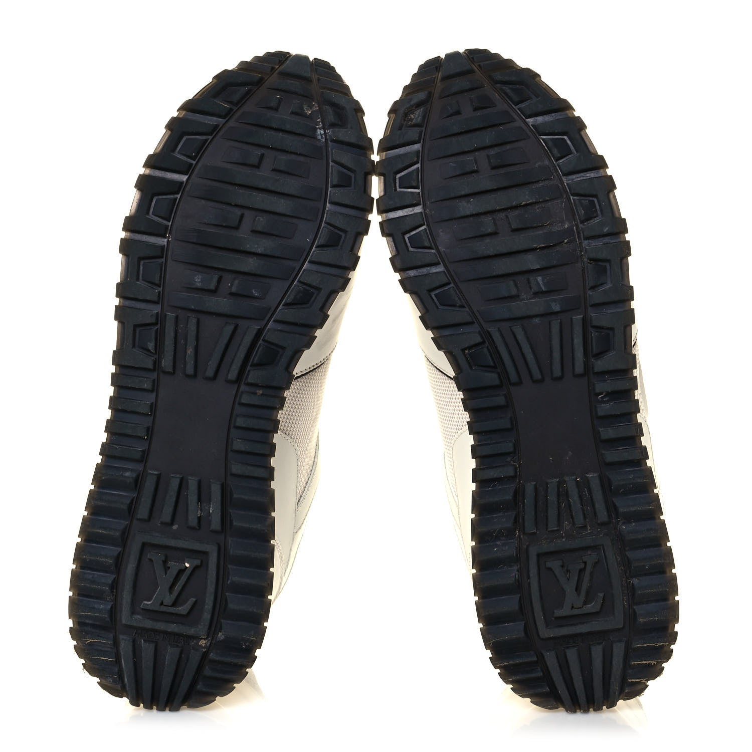 Louis Vuitton Calfskin Monogram Run Away Sneakers 40 White 5 of 10