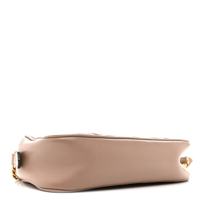 Gucci Calfskin Matelasse Small GG Marmont Chain Shoulder Bag Porcelain Rose 4 of 14