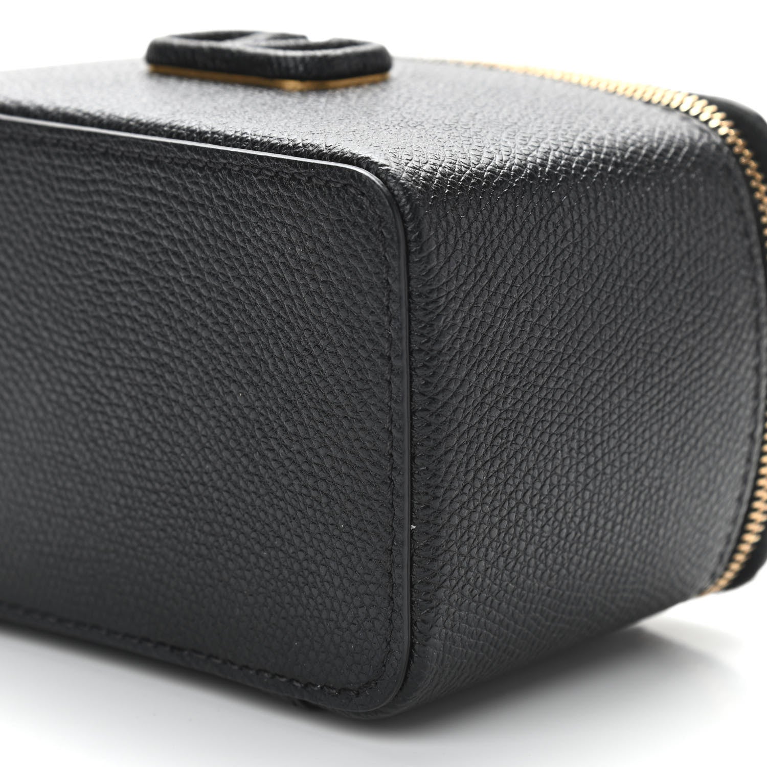 Valentino Garavani Grained Calfskin VSling Vanity Case Black 9 of 9