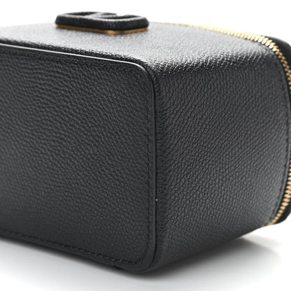 Valentino Garavani Grained Calfskin VSling Vanity Case Black 9 of 9