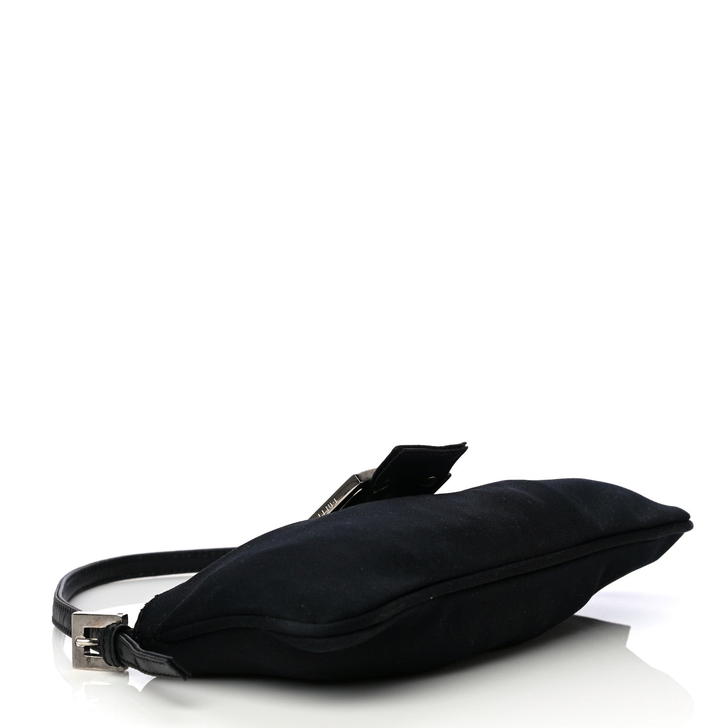 Fendi Nylon Baguette Bag Black 4 of 8