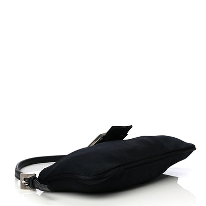 Fendi Nylon Baguette Bag Black 4 of 8