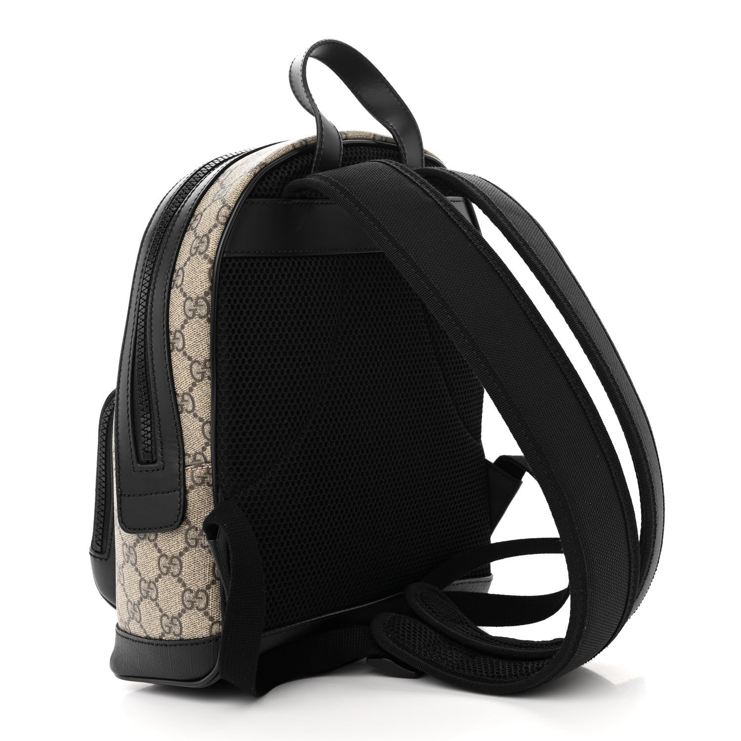 Gucci GG Supreme Monogram Small Eden Day Backpack Black 3 of 11