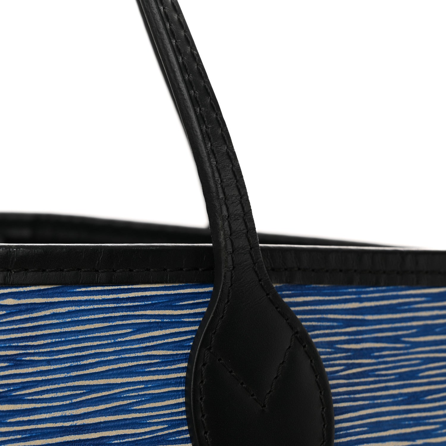 Louis Vuitton Epi Neverfull MM Denim Light 12 of 14