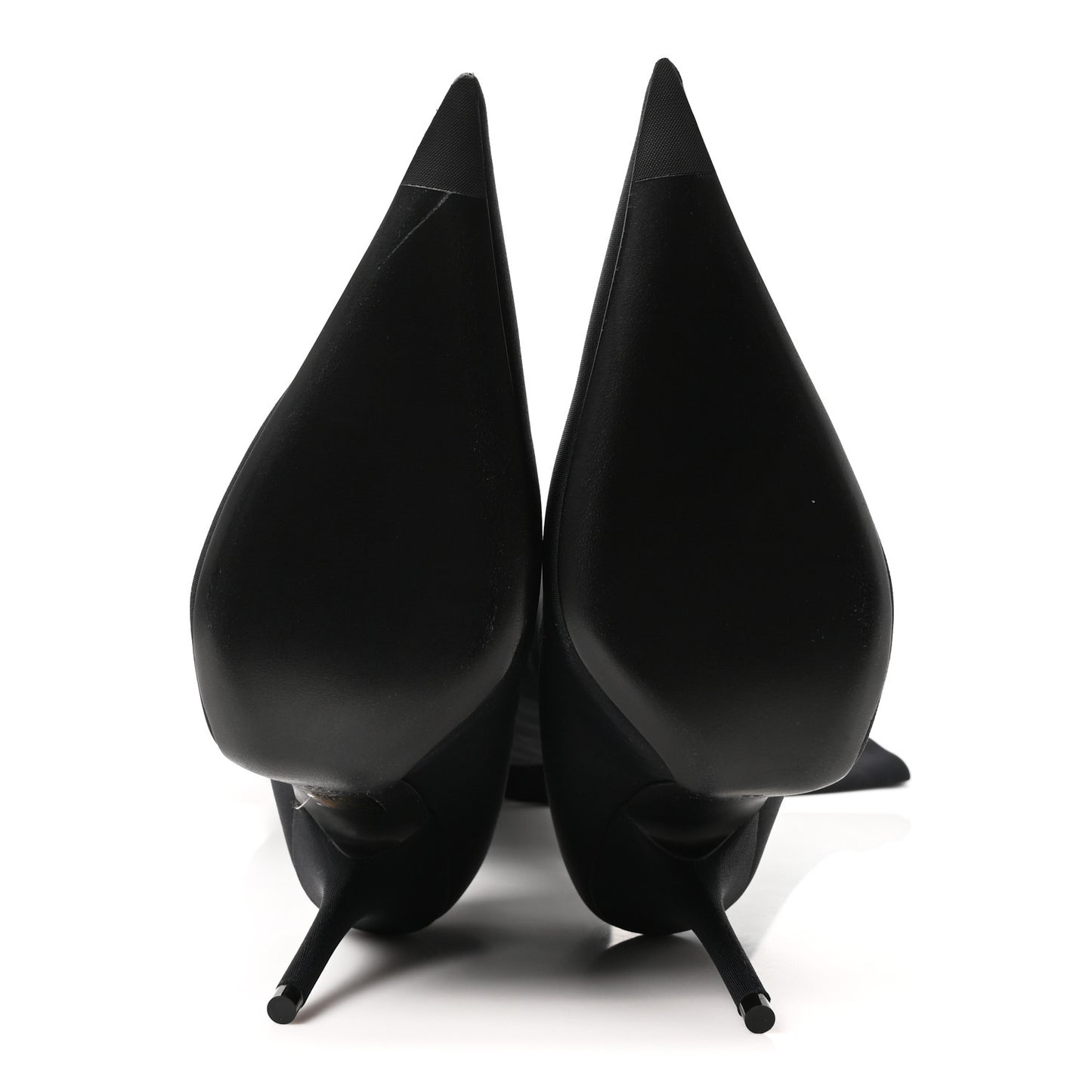 Spandex Pointed Toe Knife Thigh High Boots 39 Black