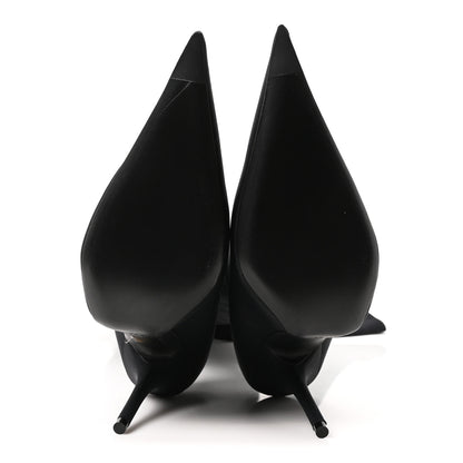 Balenciaga Spandex Pointed Toe Knife Thigh High Boots 39 Black 5 of 7