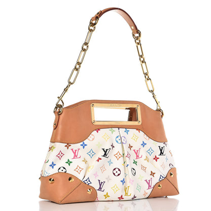 Louis Vuitton Monogram Multicolor Judy GM White 3 of 11