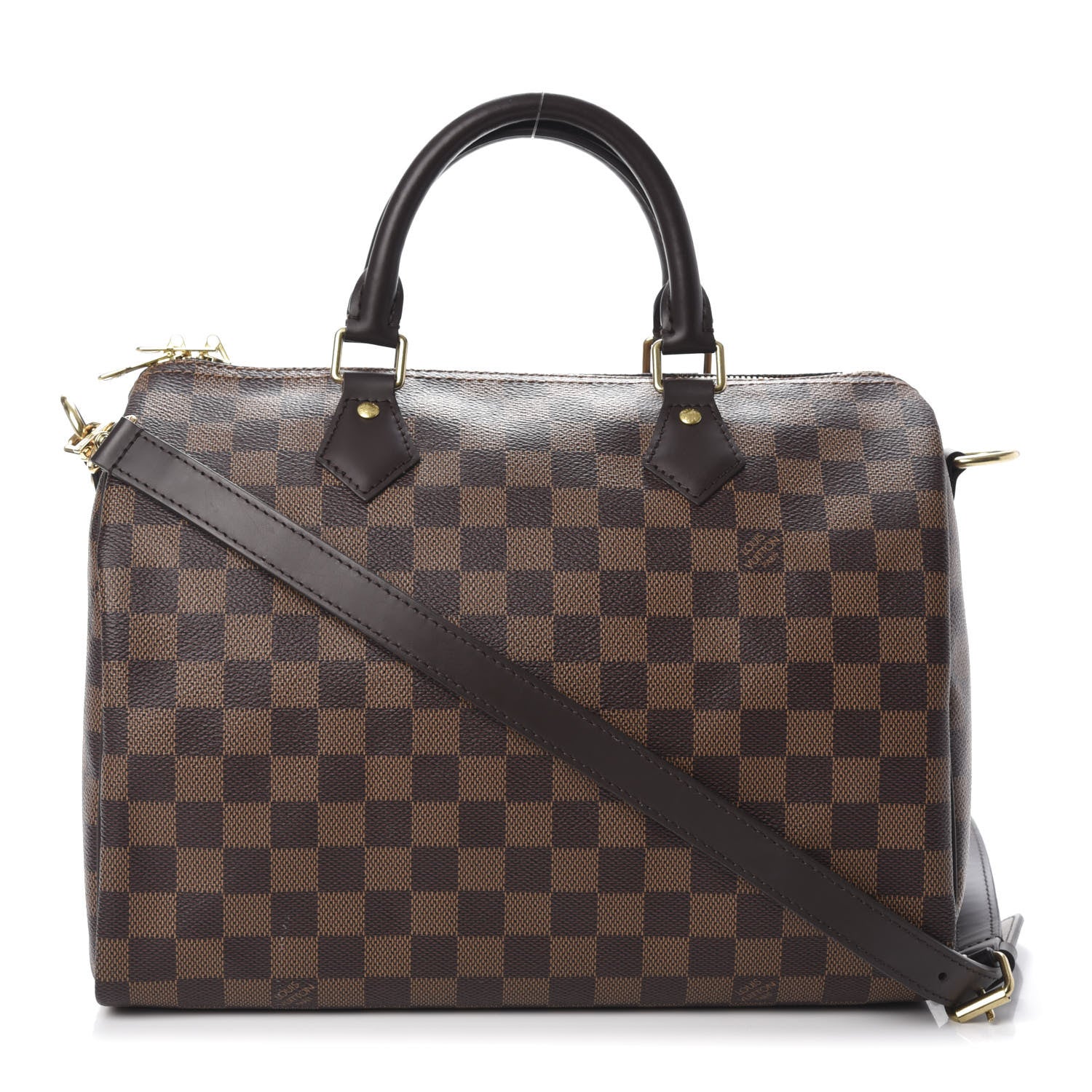 Louis Vuitton Damier Ebene Speedy Bandouliere 30 1 of 10