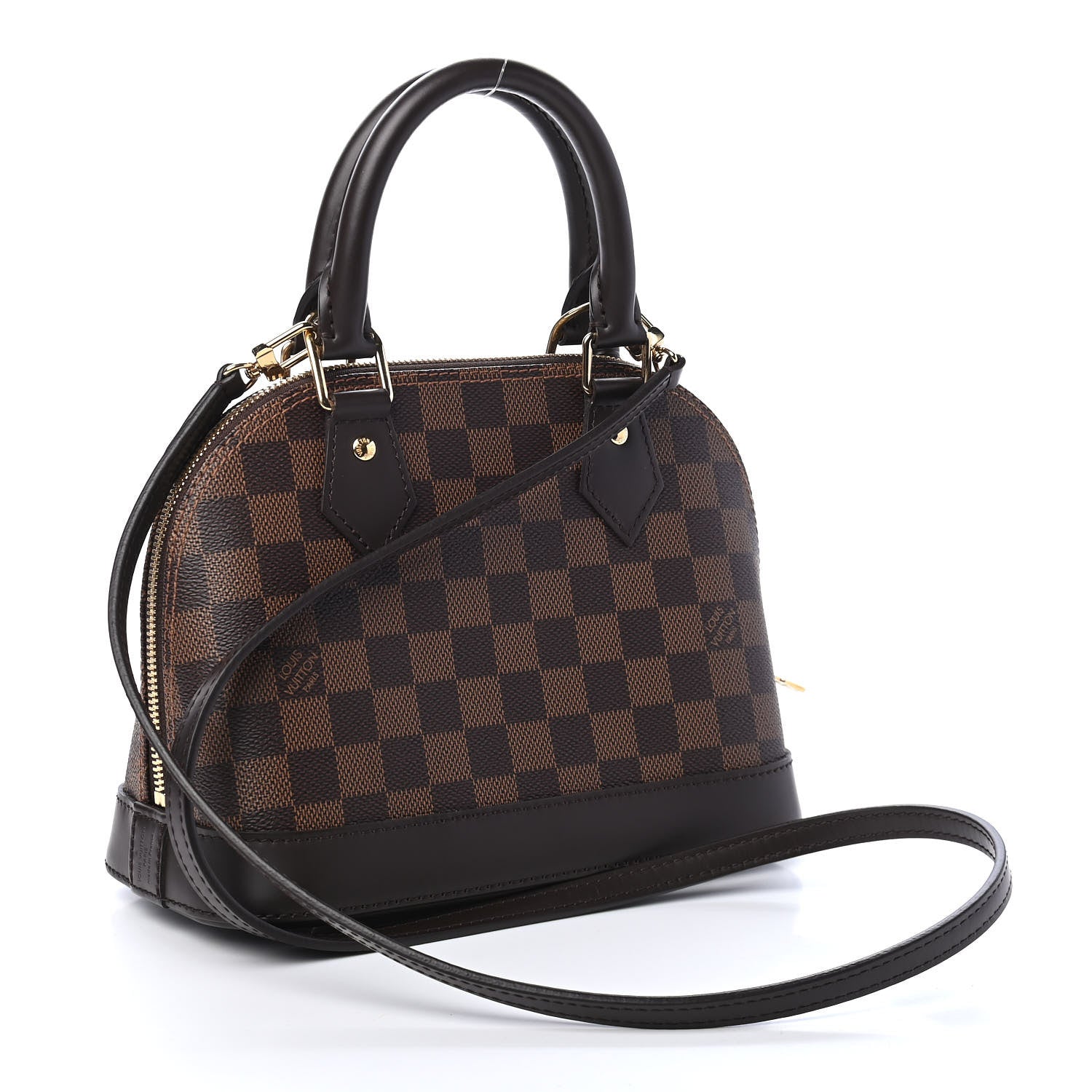 Louis Vuitton Damier Ebene Alma BB 3 of 9