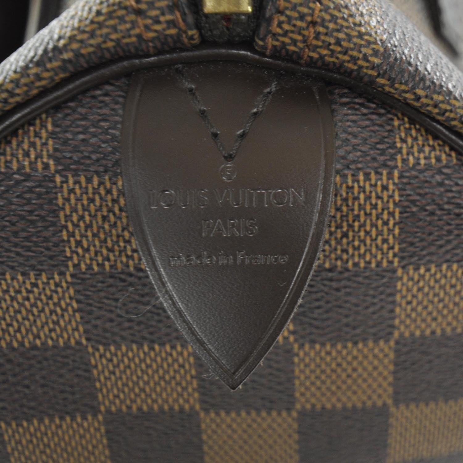 Louis Vuitton Damier Ebene Speedy 25 8 of 9