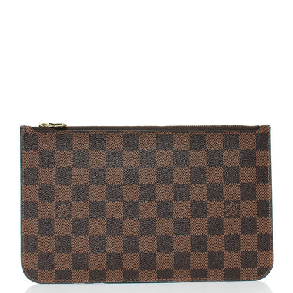 Louis Vuitton Damier Ebene Neverfull MM GM Pochette 1 of 7