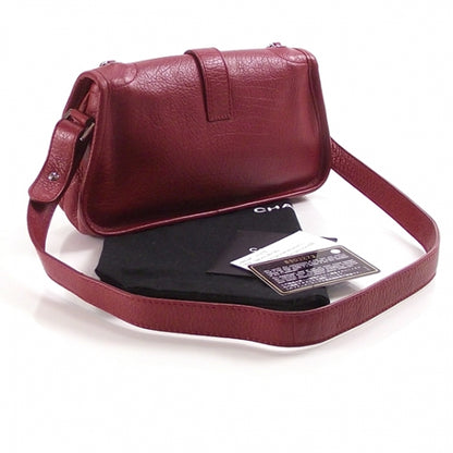 Chanel Leather Chain Mademoiselle Flap Scarlet 3 of 9