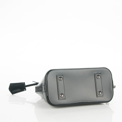 Louis Vuitton Vernis Alma BB Noir Magnetique 4 of 7