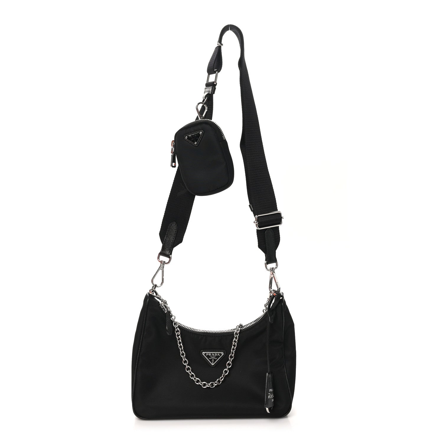 Prada Nylon Re-Edition 2005 Shoulder Bag Black 1 of 11