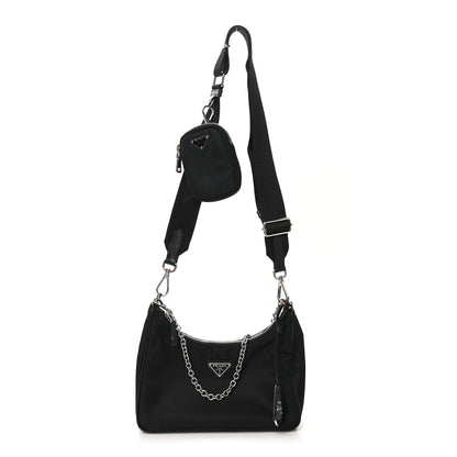 Prada Nylon Re-Edition 2005 Shoulder Bag Black 1 of 11