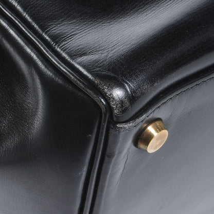 Hermes Box Kelly 28 Black 9 of 10