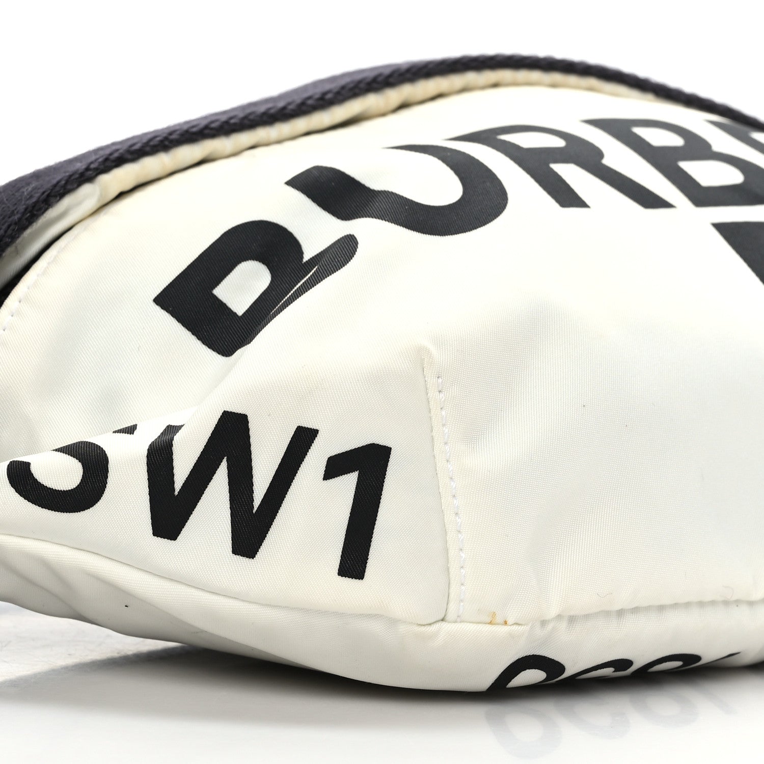Burberry Nylon Logo Print Medium Sonny Bum Bag White 7 of 10