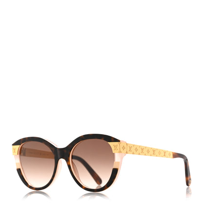 Louis Vuitton Acetate Petit Soupcon Cat Eye Sunglasses Z1858W Light Tortoisehell 1 of 9