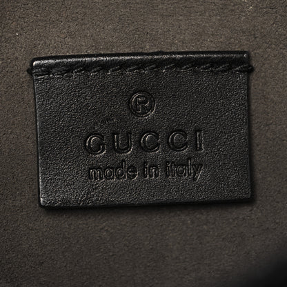 Gucci GG Supreme Monogram Belt Bag Black 6 of 11