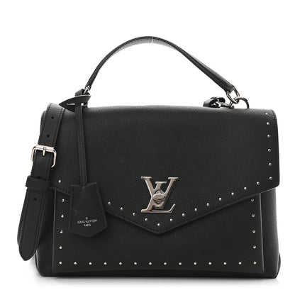 Louis Vuitton Soft Calfskin My Lockme Studs Black 1 of 12