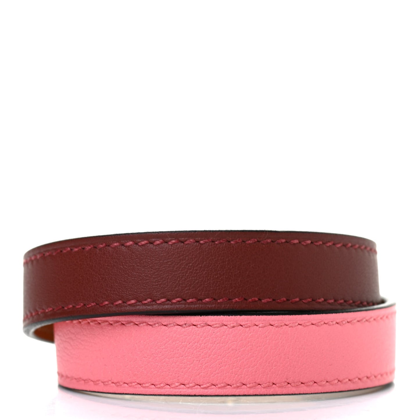 Swift Kelly Double Tour Bracelet T3 Rouge H Rose D'ete