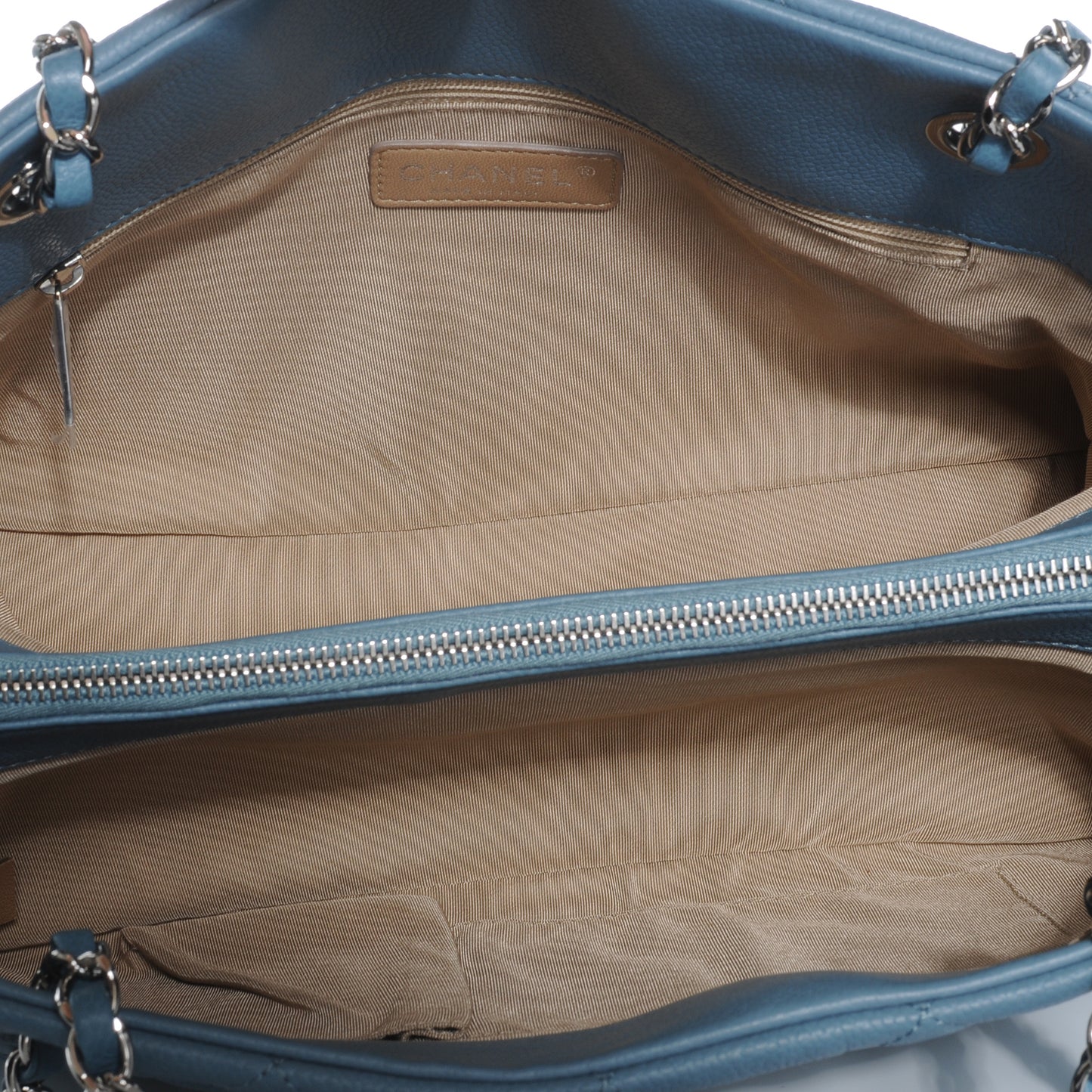 Caviar Timeless CC Shopping Tote Blue